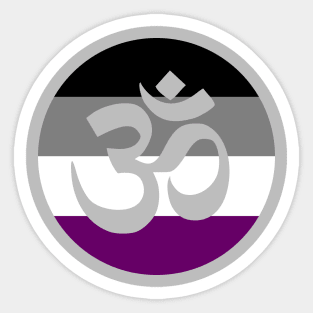 Ace Pride Om Sticker